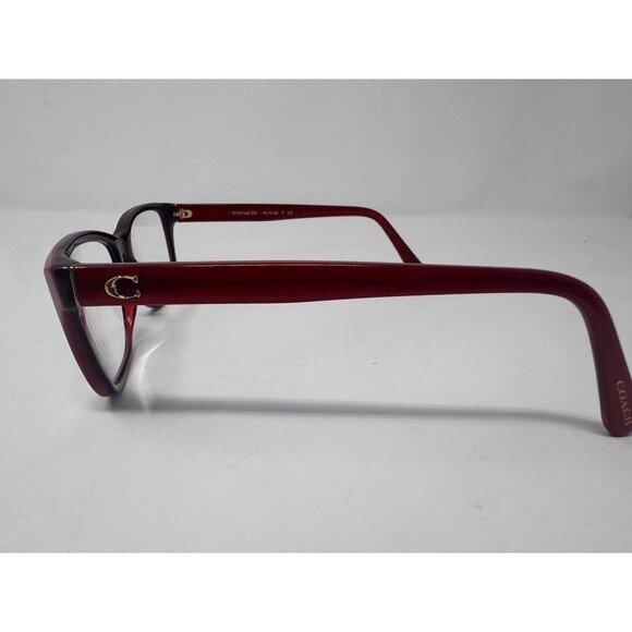 Coach Eyeglass Frames HC 6129 52-16-140 Berry Laminate 5532 main image 11